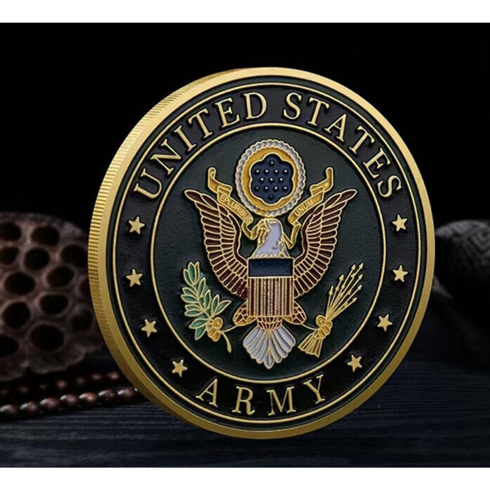 US ARMY 29TH INFANTRY REGIMENT FT BENNING FOLLOW ME USA With Case