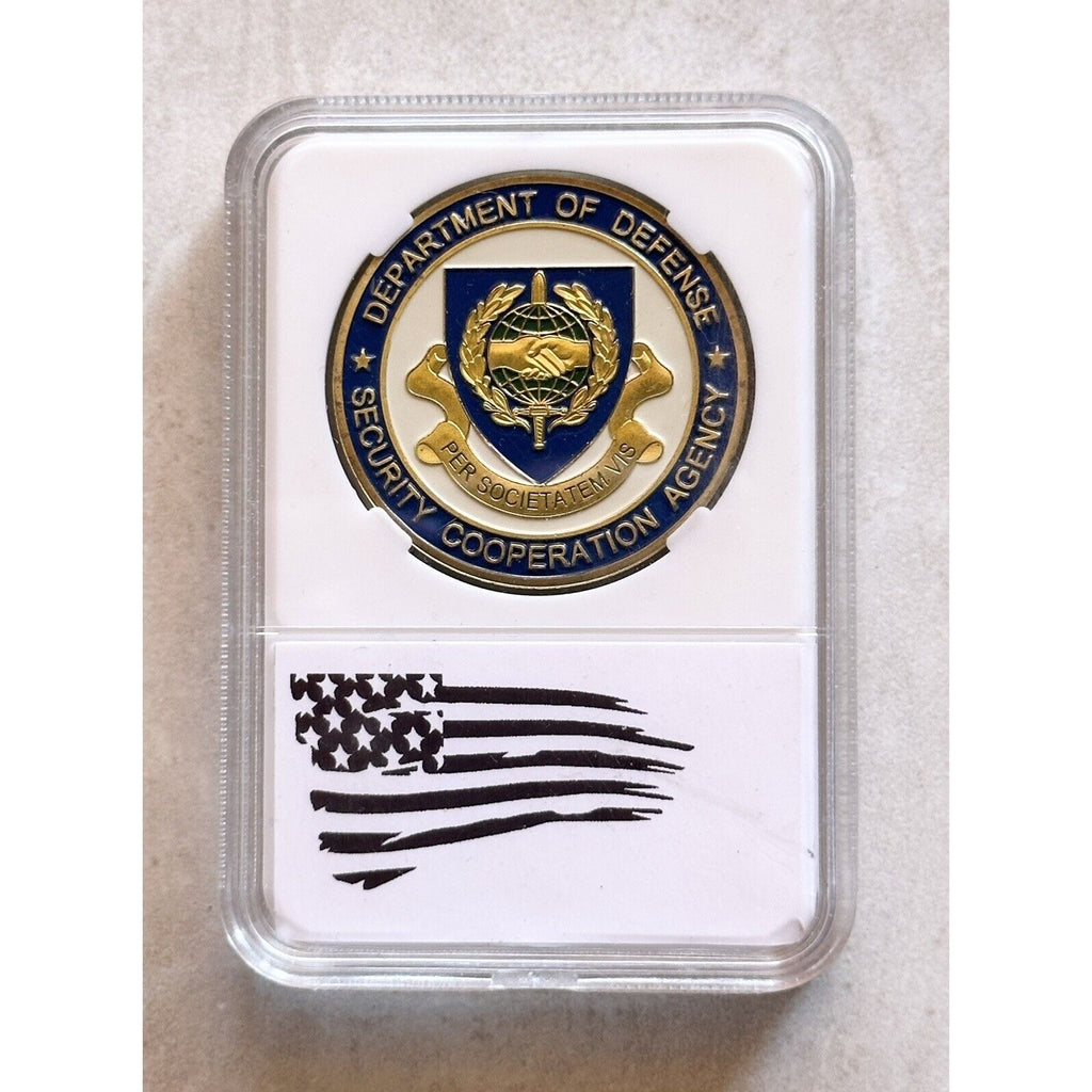 US Dept of Defense Security Cooperation Agency Washington DC Challenge Coin