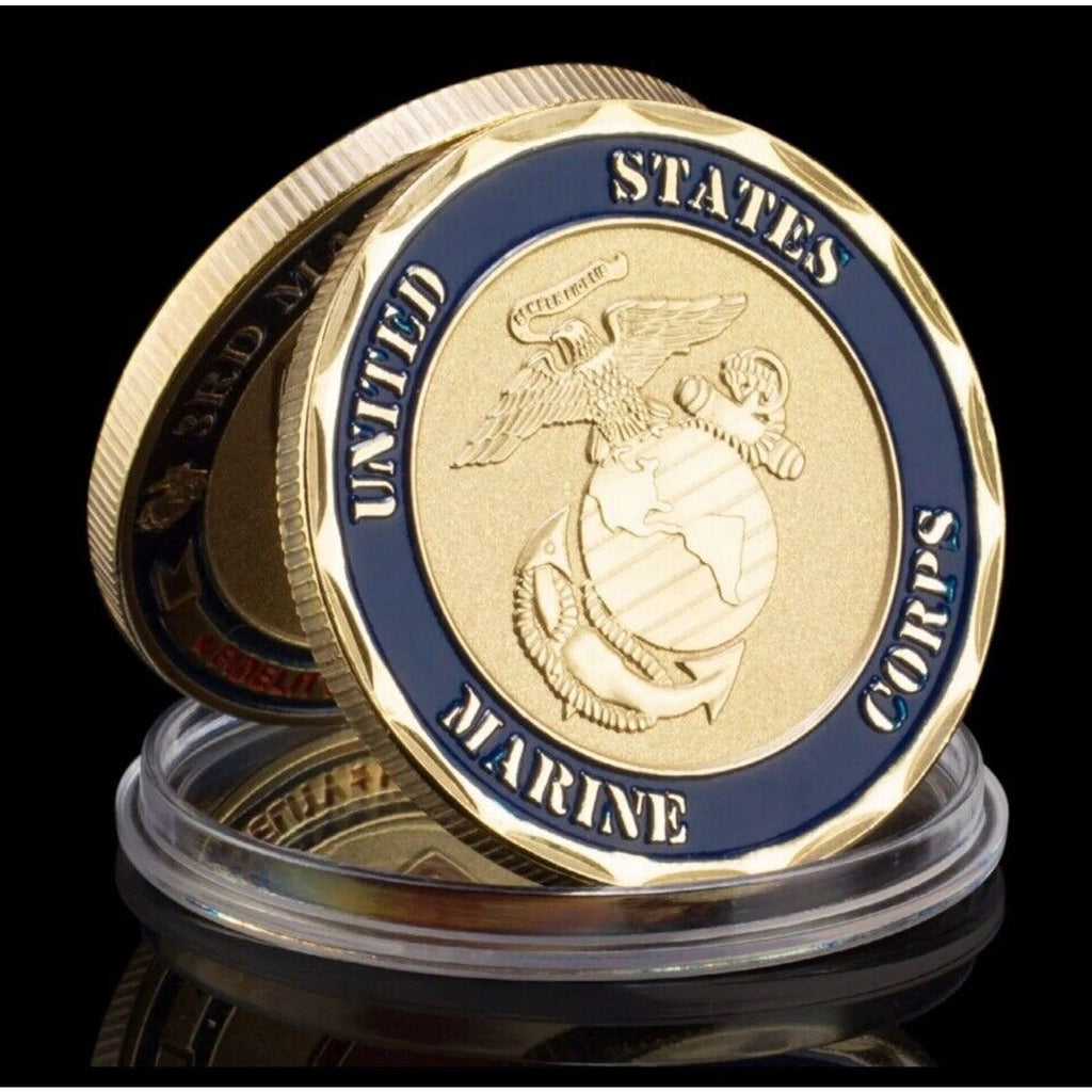 Us Marine Corps Third 3rd Combat Division Challenge Coin
