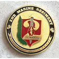 US MARINE CORPS - 2nd MARINE REGIMENT Challenge Coin