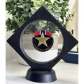 US Military Challenge Coin "BRONZE STAR" USMC USN ARMY USAF USCG With 3D Case
