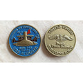 USS Augusta SSN 710 Submarine Challenge Coin USN Pride Runs Deep New