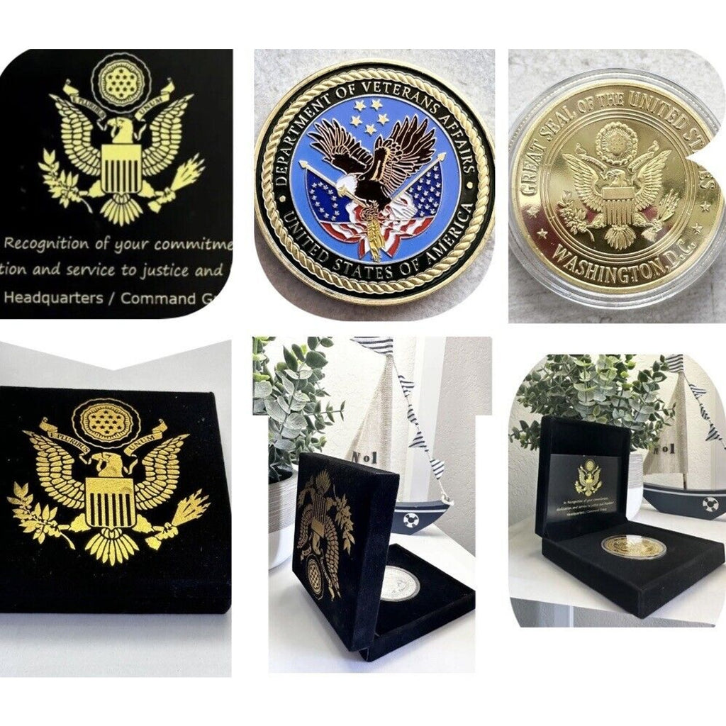 United States Department of Veterans Affairs Challenge Coin USA