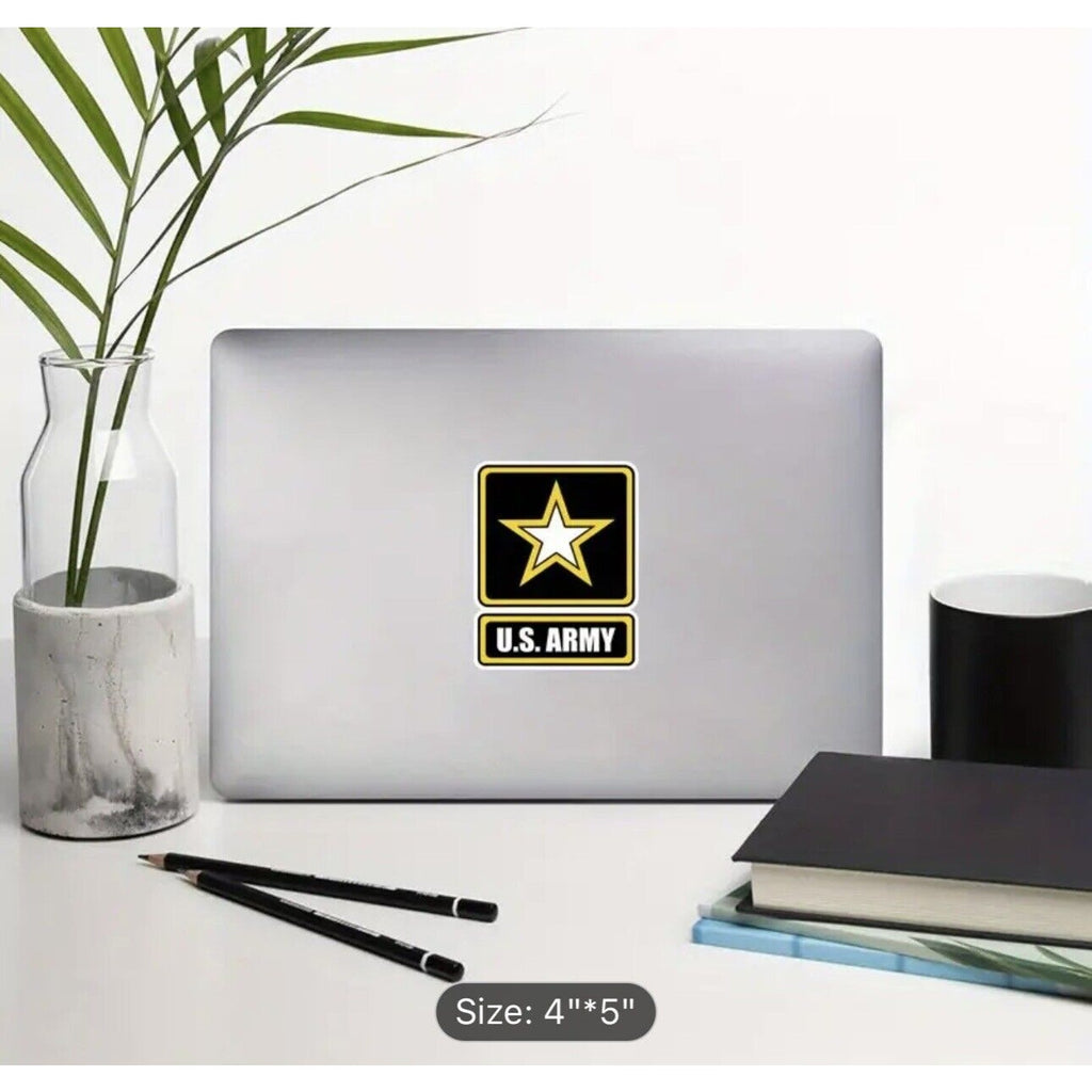 US ARMY LOGO FULL COLOR Inside Outside Car Laptop PC VINYL DECAL STICKER