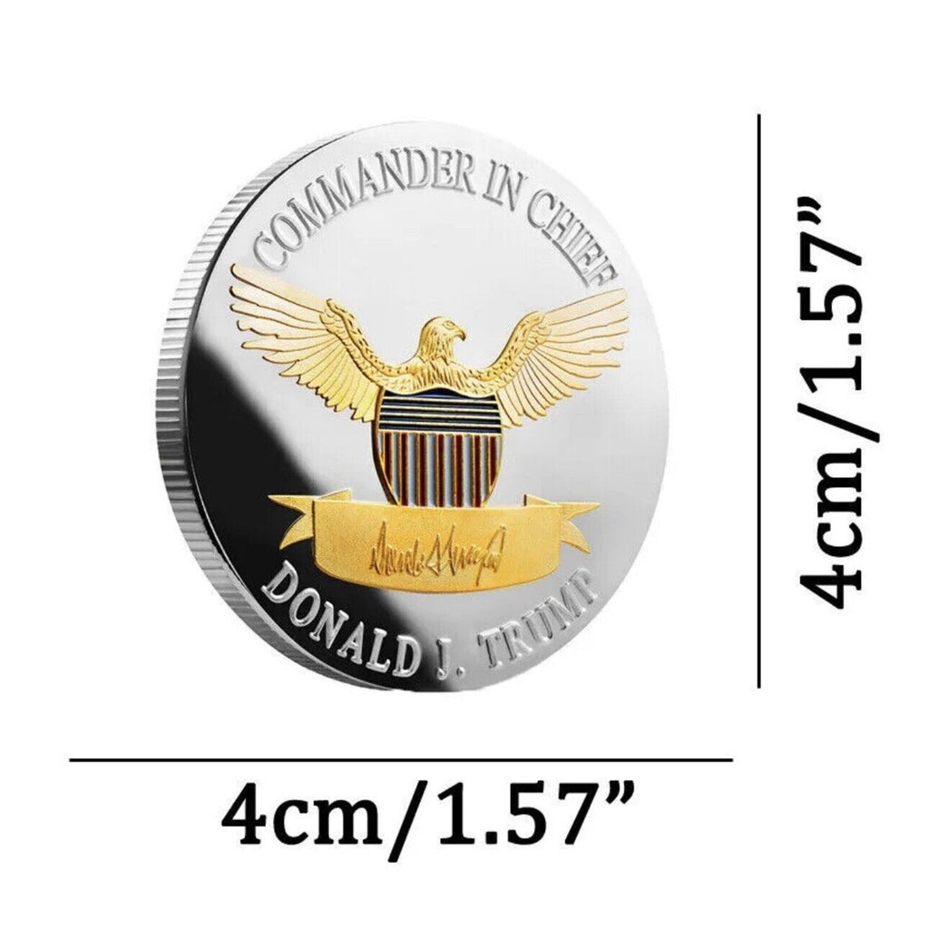 2020 Coin Donald Trump US Challenge President Keep Americe Great EAGLE Gift