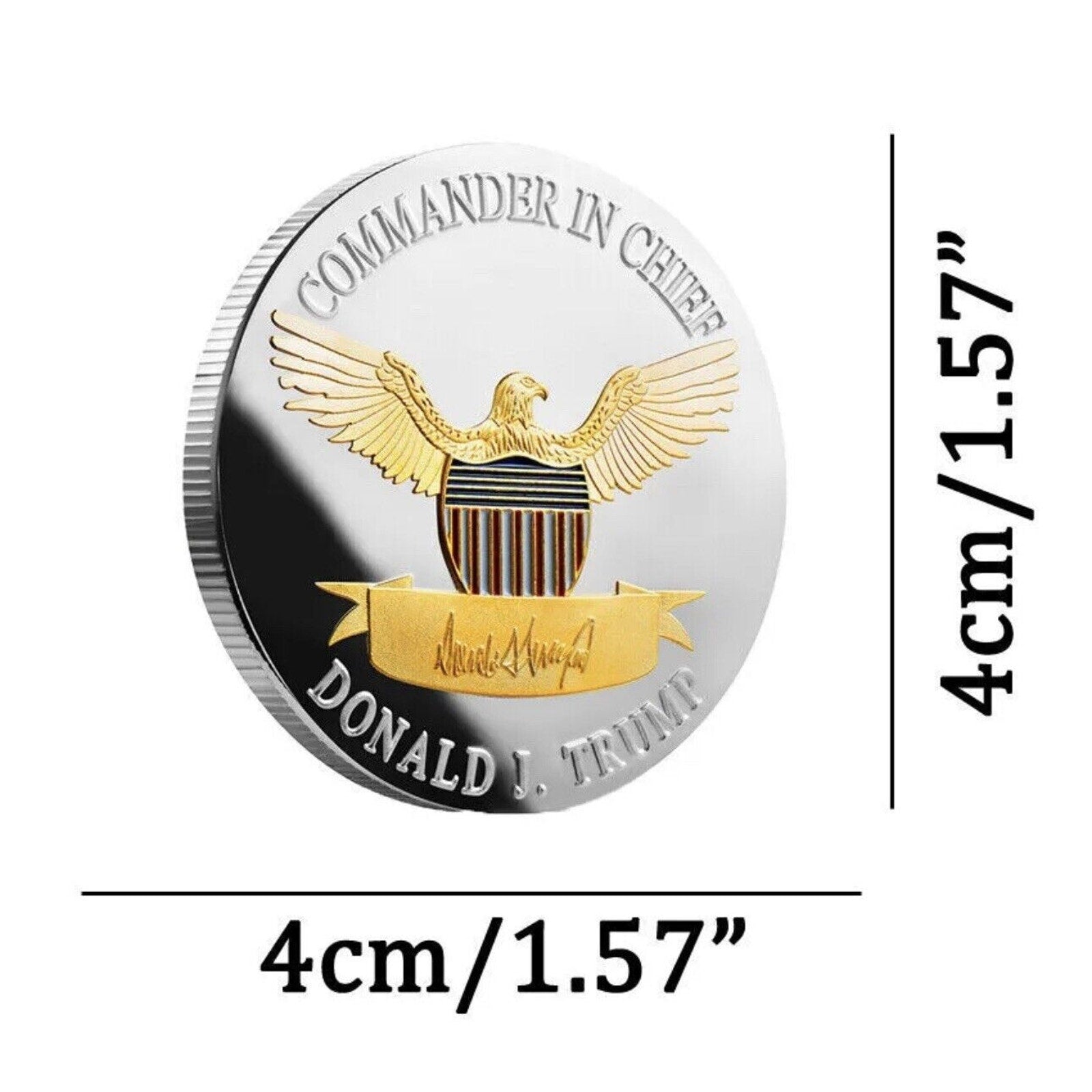 2020 Coin Donald Trump US Challenge President Keep Americe Great EAGLE Gift