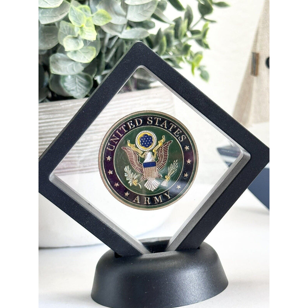 NEW U.S. Army Home of The Infantry Fort Benning, GA Challenge Coin With 3D Case