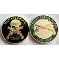 2 pcs United States Military Police Corps MP officer US Army challenge coin