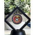 US NAVY CHAPLAIN CORPS Challenge Coin With 3D Display Case