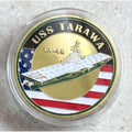 US NAVY - USS TARAWA / CV-40 Challenge Coin