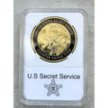 United States Secret Service Counter Sniper Team Challenge Coin 40mm With Case