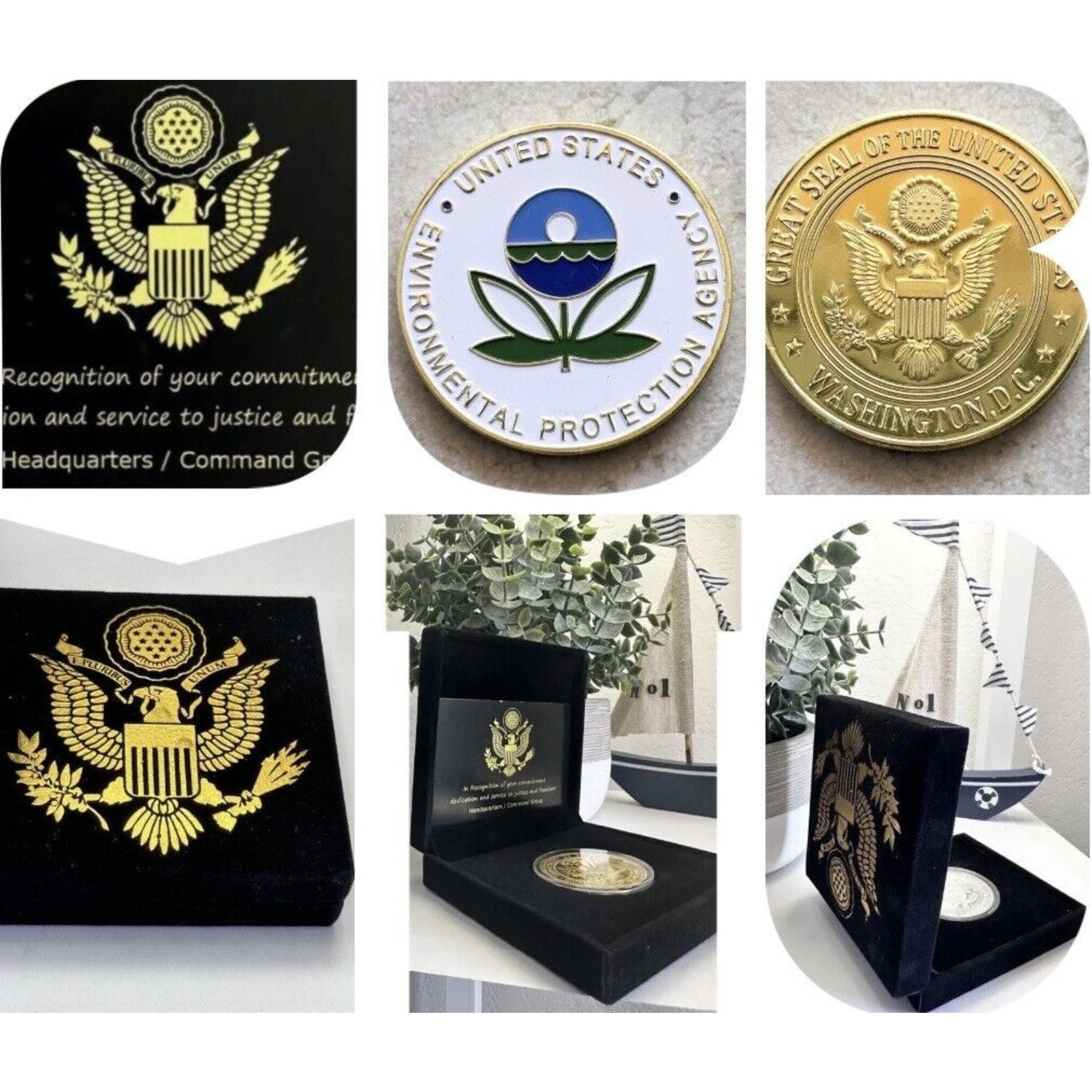 ENVIRONMENTAL PROTECTION AGENCY (EPA) Challenge Coin USA