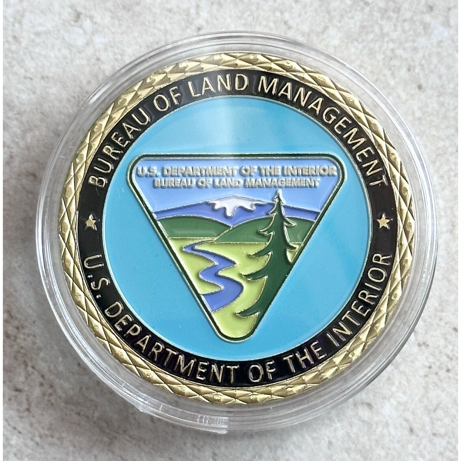 BUREAU OF LAND MANAGEMENT/US DEPARTMENT OF THE INTERIOR-Challenge Coin USA