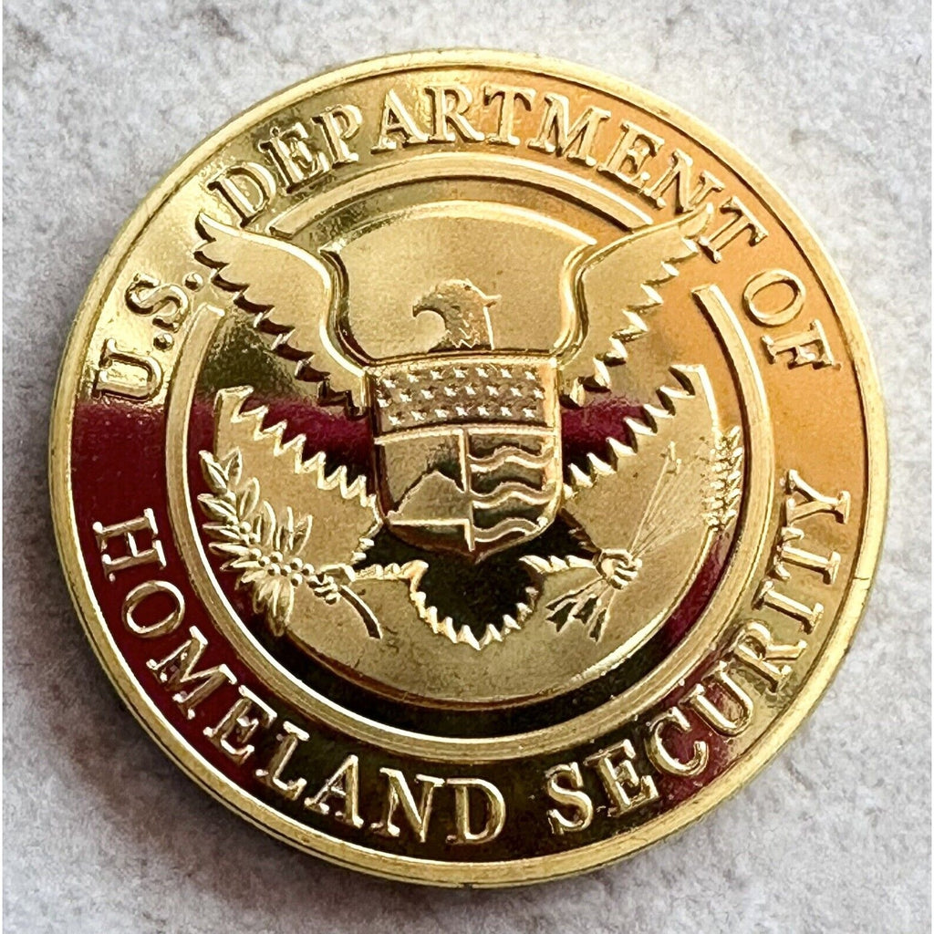 SECRET SERVICE Challenge Coin with special velvet box