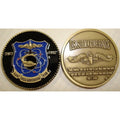 Rare USS Guitarro SSN 665 Submarine Challenge Coin Sub Force