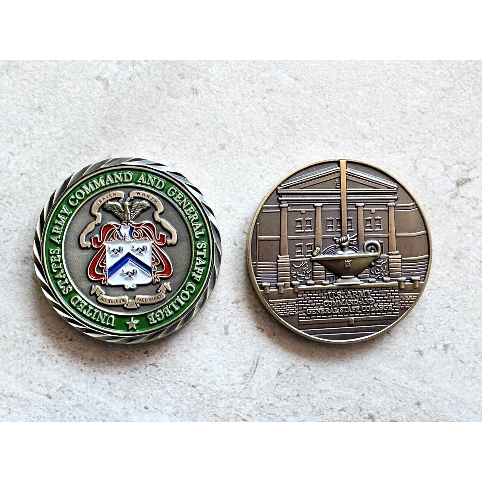 Challenge Coin Command and General Staff College Coin