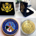 USAF U.S. Air Force Strategic Air Command Challenge Coin W Special Velvet Case