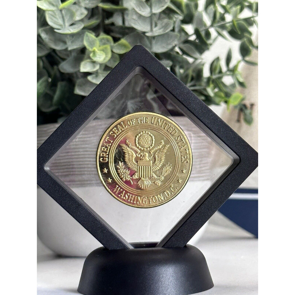 Defense Criminal Investigative Service Challenge Coin With 3D Display Case