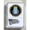 U S Army CHAPLAIN CORPS USA Challenge Coin With Case