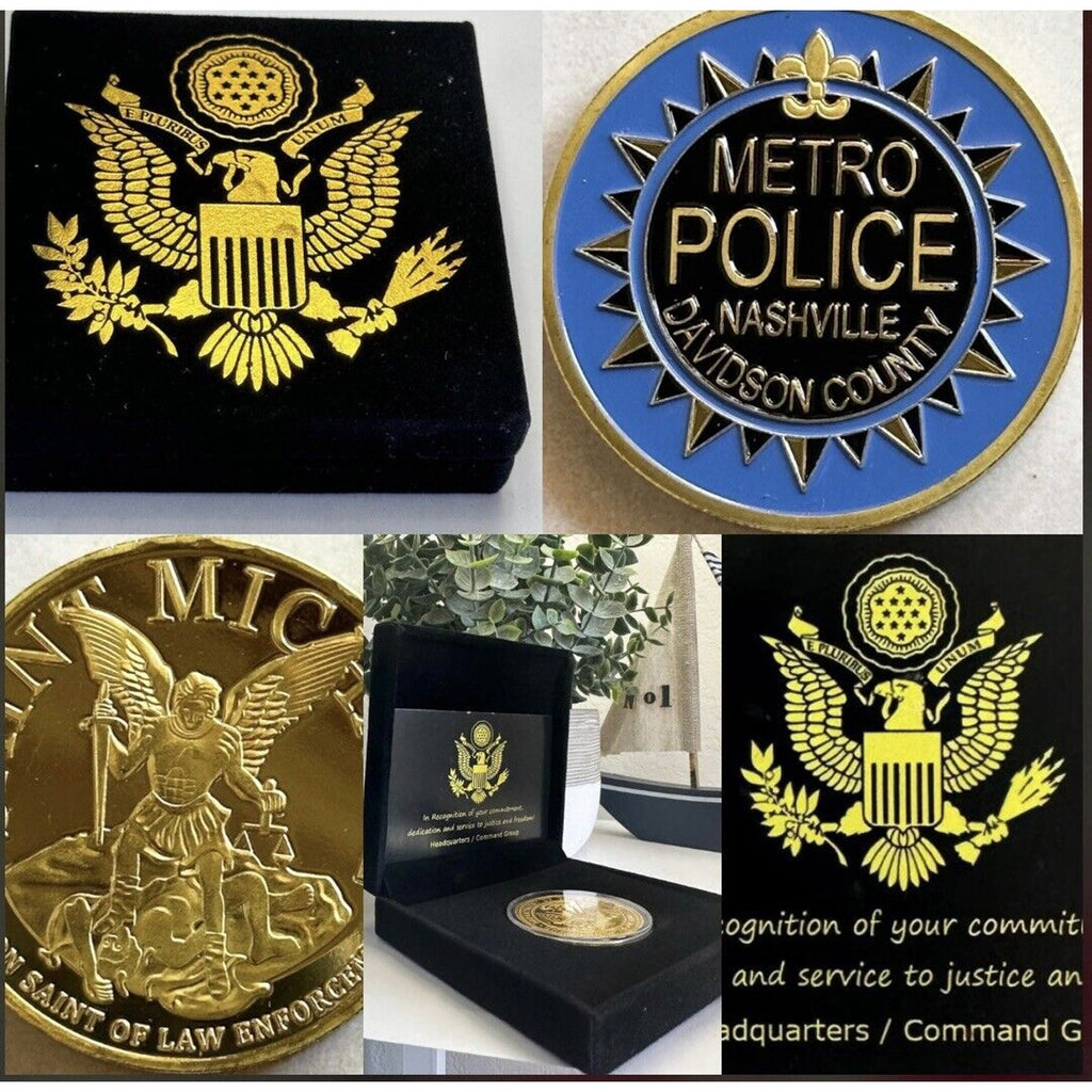 Nashville Metro Police Davidson County Challenge Coin USA