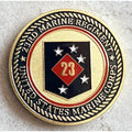 US MARINE CORPS - 23rd MARINE REGIMENT Challenge Coin