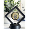 U S Dept of Veterans Affairs Police Challenge Coin 40mm With Display Case