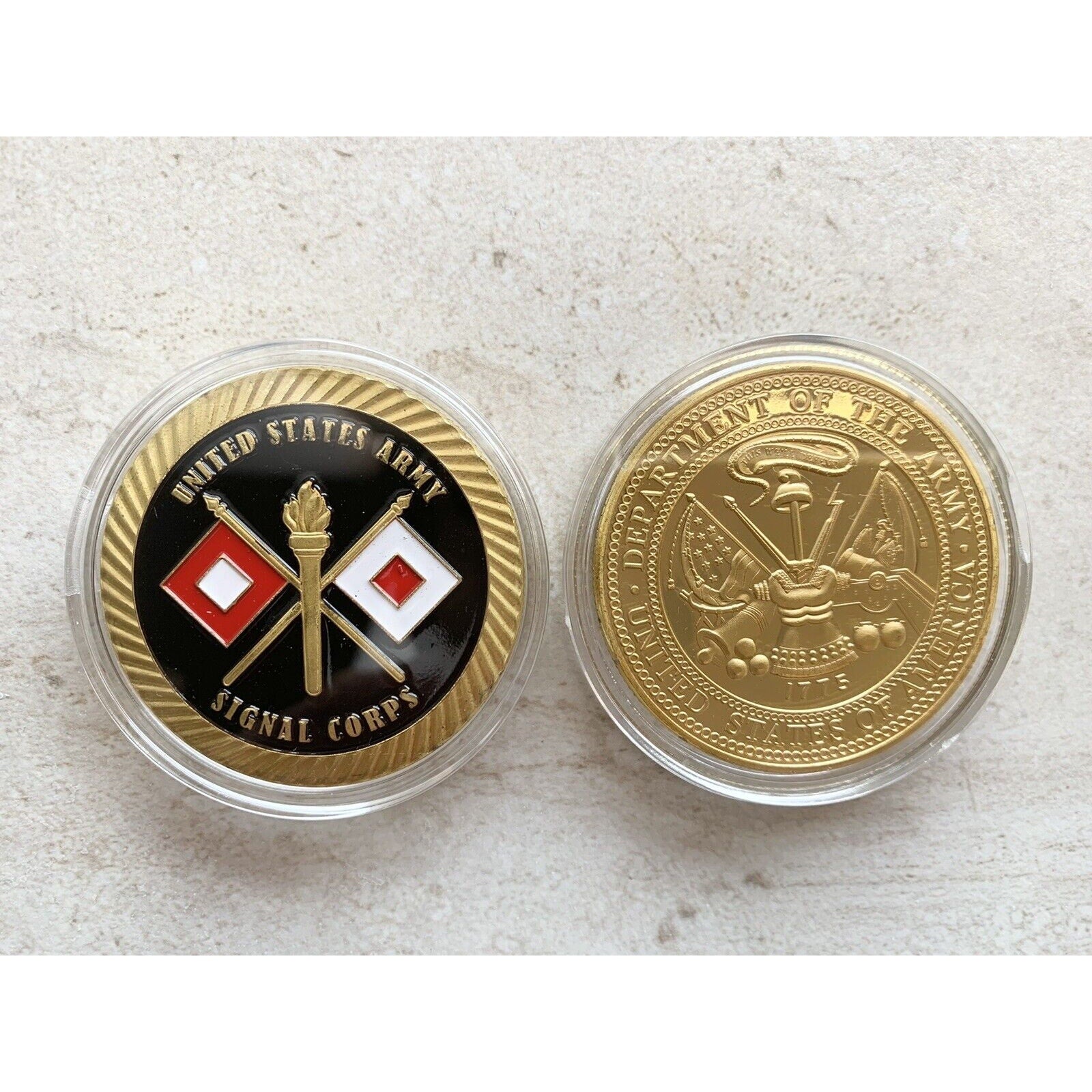 US ARMY SIGNAL CORPS Challenge Coin New