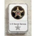 USSS Seal Of The US Challenge Coin United States Secret Service President w/case