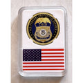 US Federal Protective Service Police DOHS Challenge Coin 40mm With Case