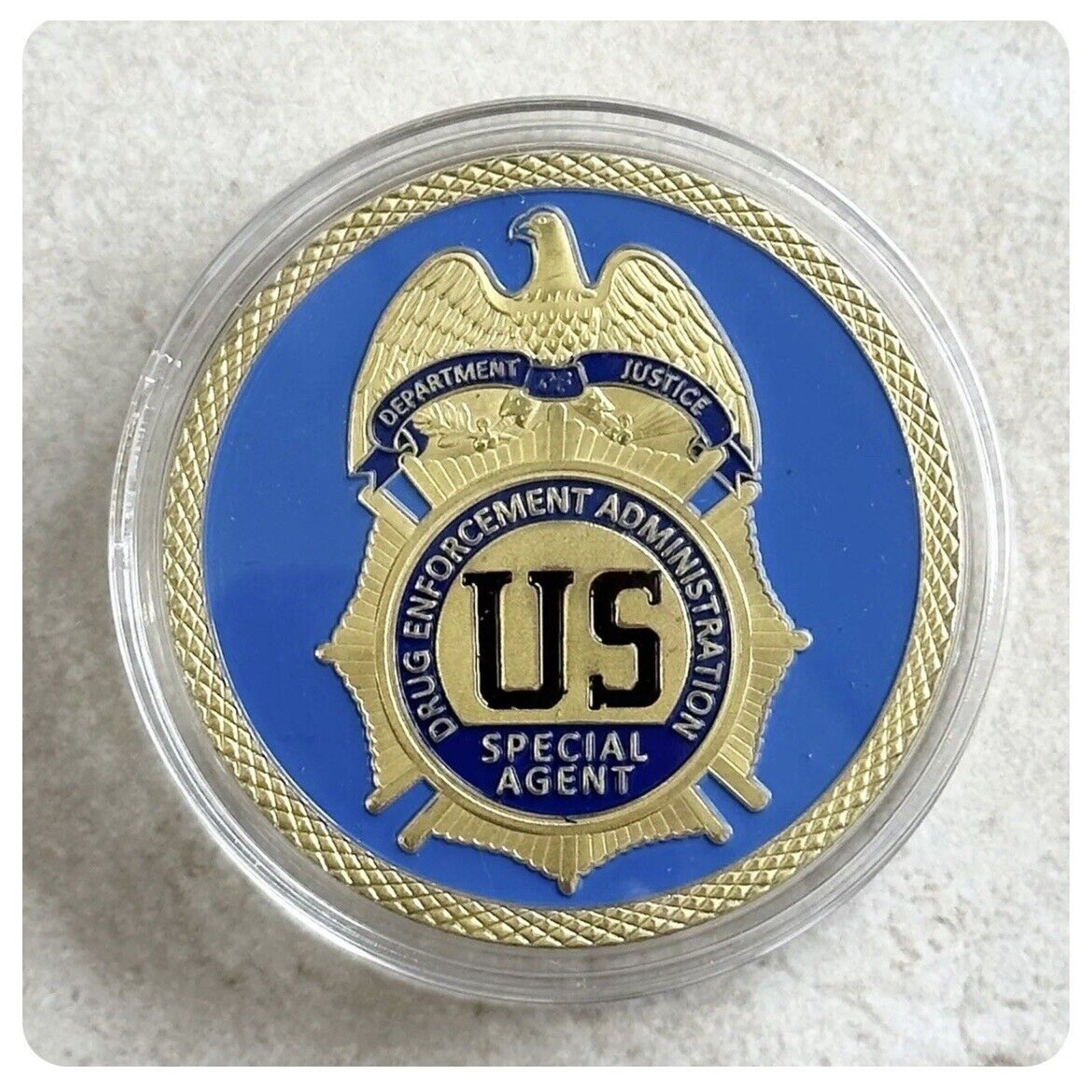 DEA DRUG ENFORCEMENT ADMINISTRATION Challenge Coin. USA