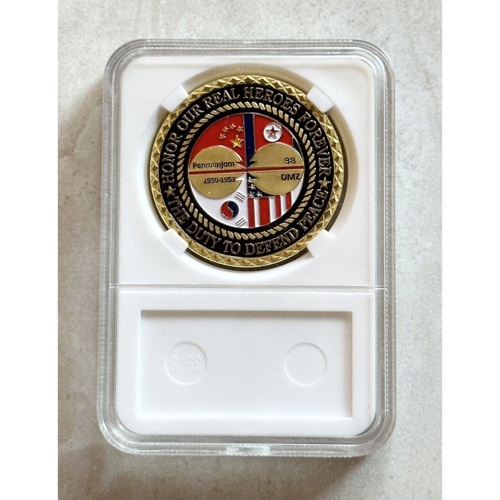 KOREAN WAR VETERAN Challenge Coin