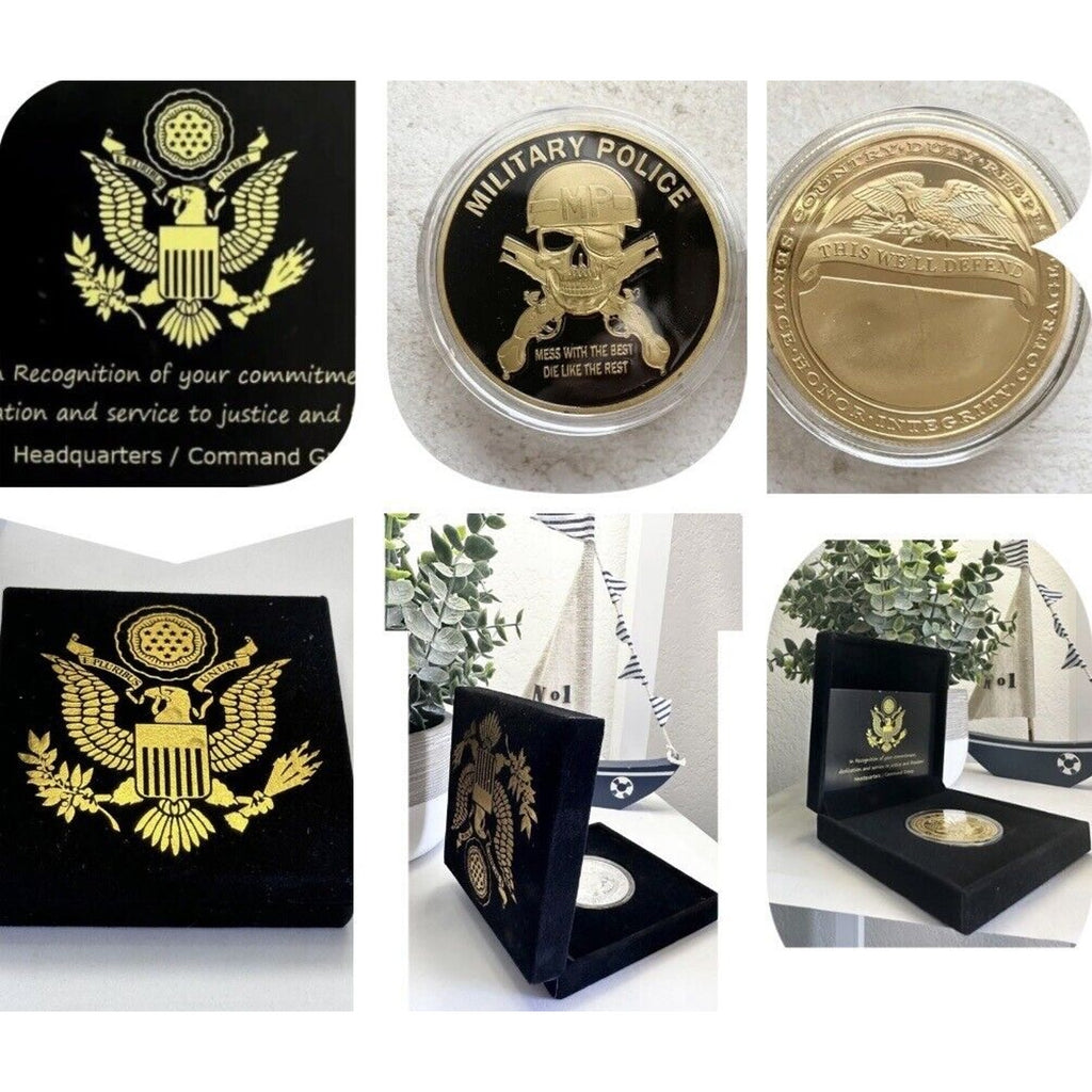 UNITED STATES MILITARY POLICE MP Army Challenge Coin USA NEW