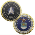 United States Of America Space Force/Command Air Force Challenge Coin