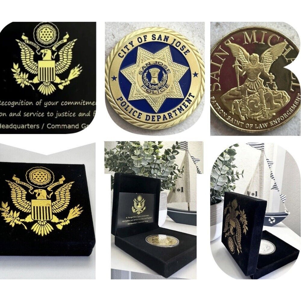 SAN JOSE POLICE DEPARTMENT Challenge Coin. USA