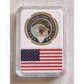 United States Cyber Command Challenge Coin With American Flag Case