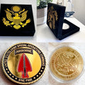 US ARMY SPECIAL OPERATIONS COMMAND Challenge Coin w/ velvet presentation box