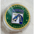 US ARMY XVIII AIRBORNE CORPS Sky Dragons Challenge Coin