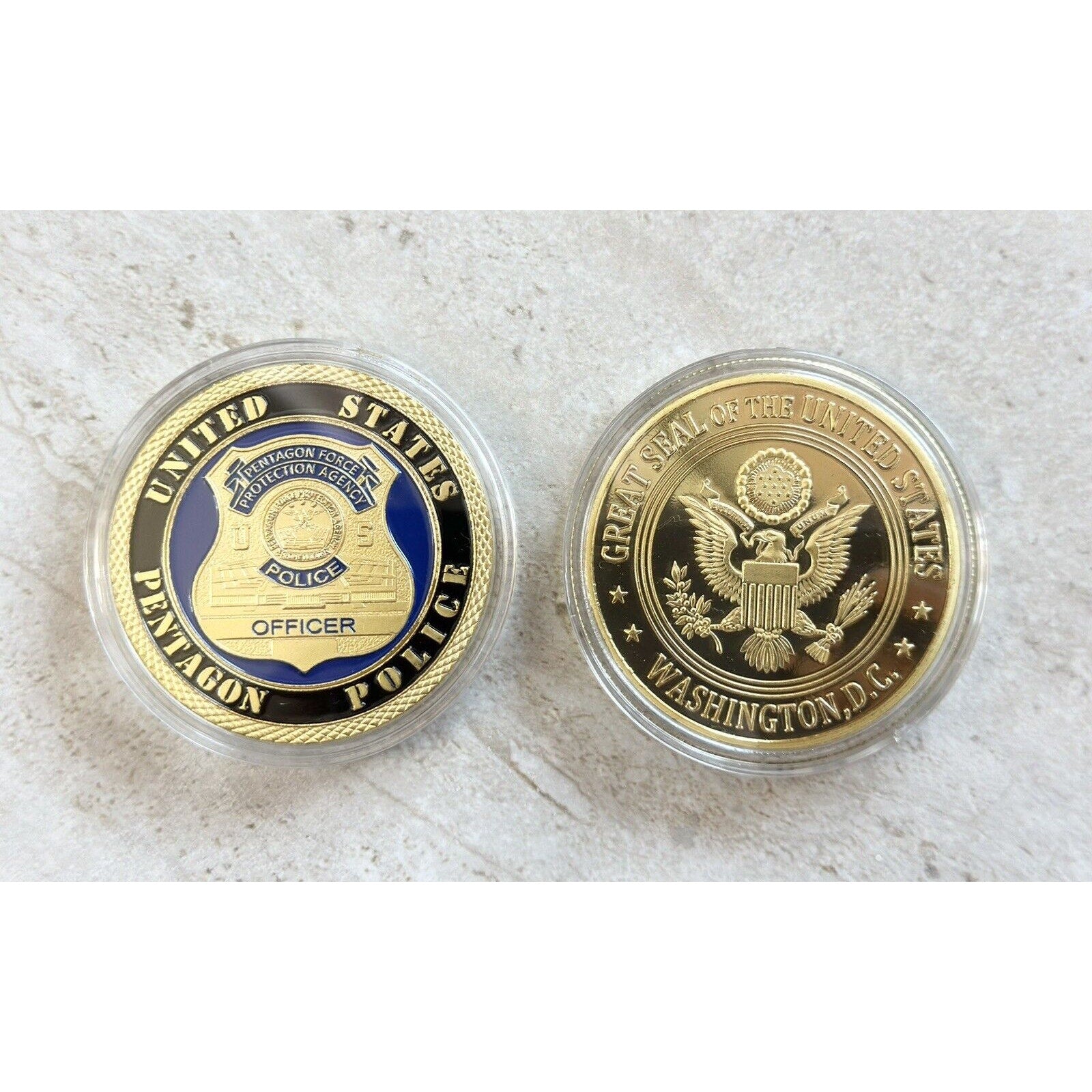 United States US Pentagon POLICE Division - PPD - Challenge Coin 40mm