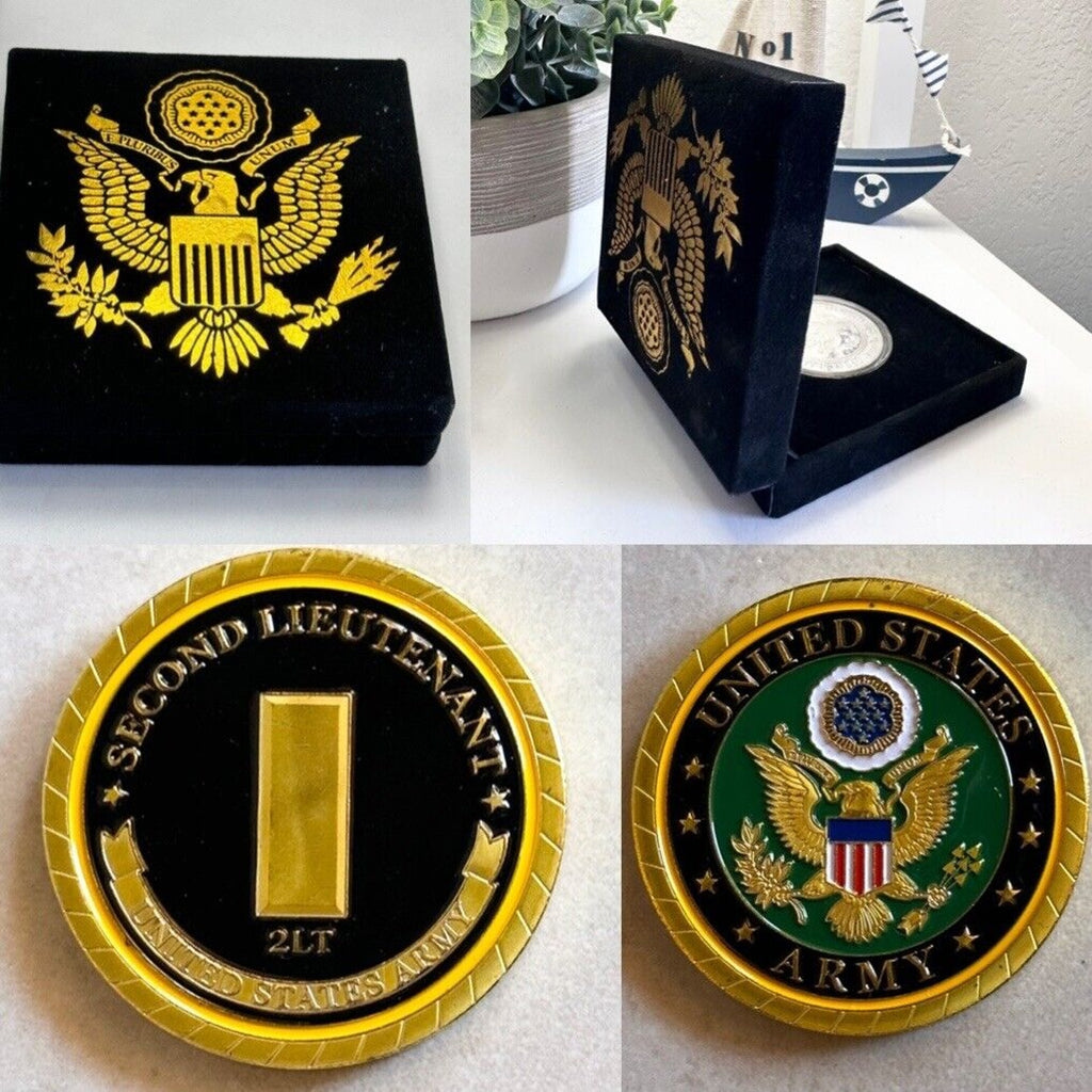 First Salute OCS ROTC West Point COIN 2ND LIEUTENANT UNITED STATES ARMY