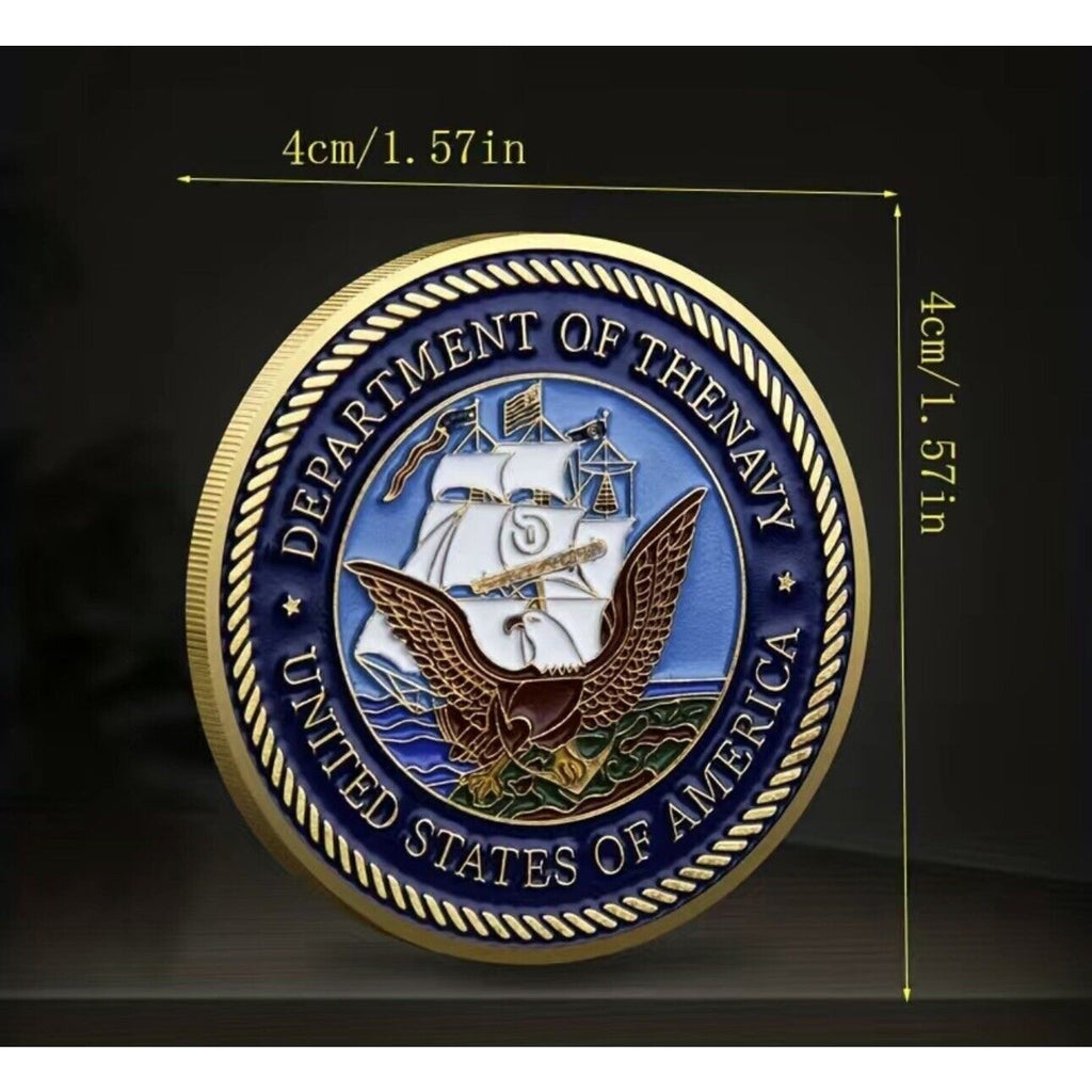 US NAVY - USS THEODORE ROOSEVELT - CVN-71 Challenge Coin