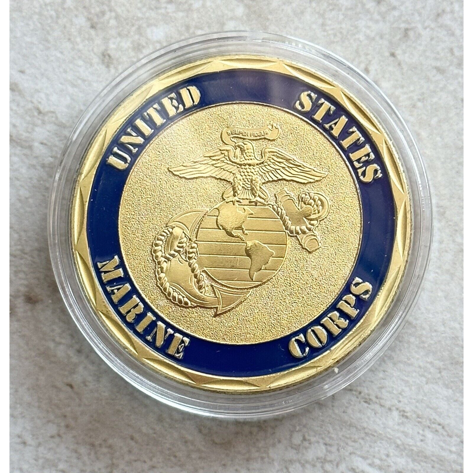 US MARINE CORPS 7th MARINE REGIMENT Challenge Coin