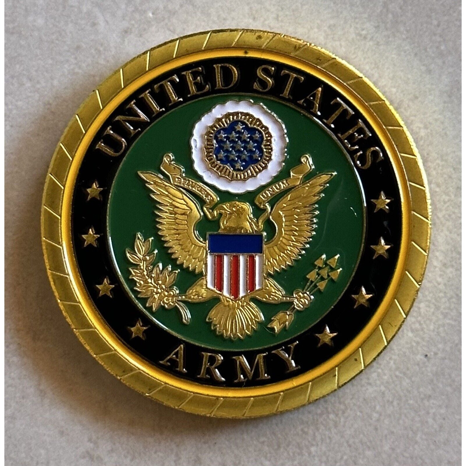 Challenge Coin Army Rank Major Coin
