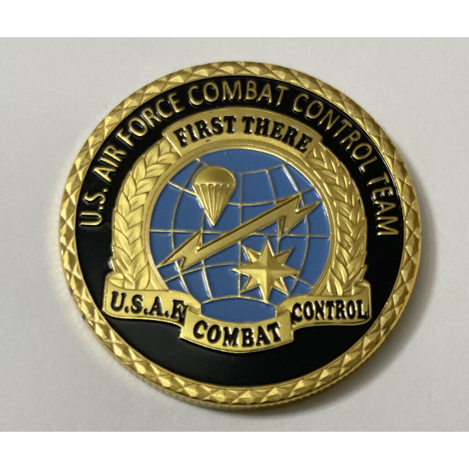 US air force combat control team challenge coin USAF