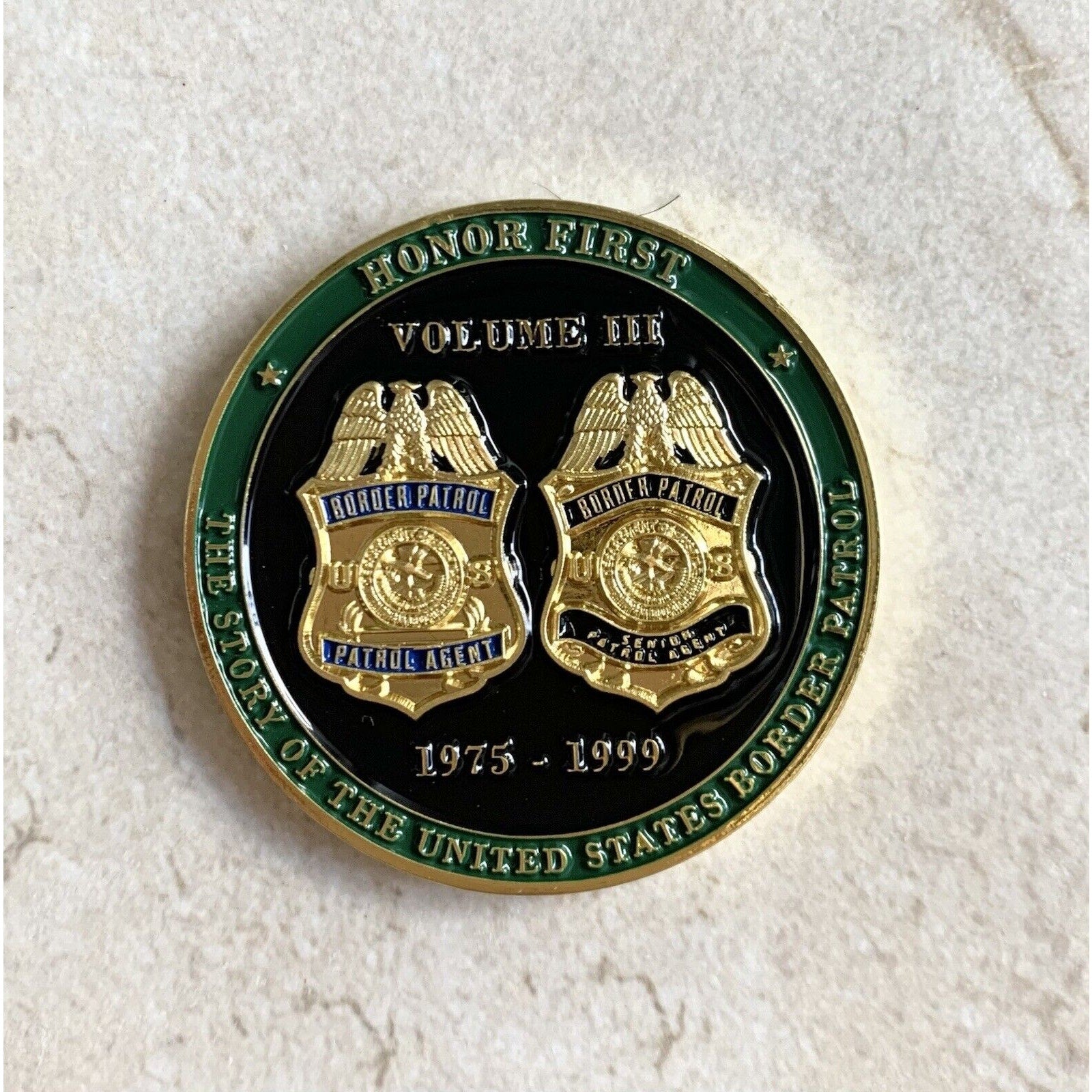 US Border Patrol Challenge Coin
