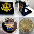 US NAVY SEAL TEAM FIVE Challenge Coin seal team 5 With Beautiful velvet Case