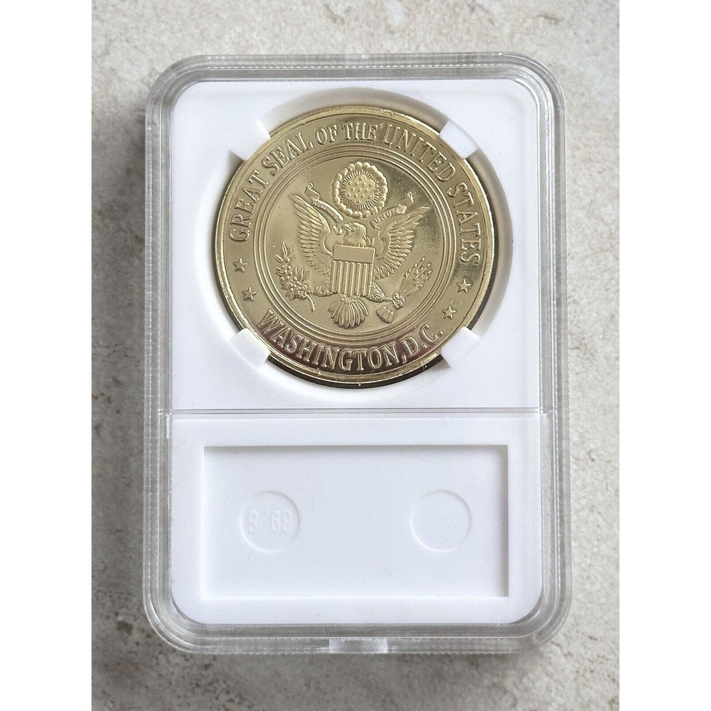 FBI US Federal Bureau Of Investigation United States Challenge Coin with case