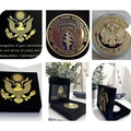 U.S. ARMY SPECIAL FORCES DE OPPRESSO LIBER CHALLENGE COIN USA .army