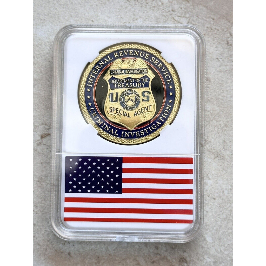 INTERNAL REVENUE SERVICE Criminal Investigation Challen. Coin IRS Special Agent