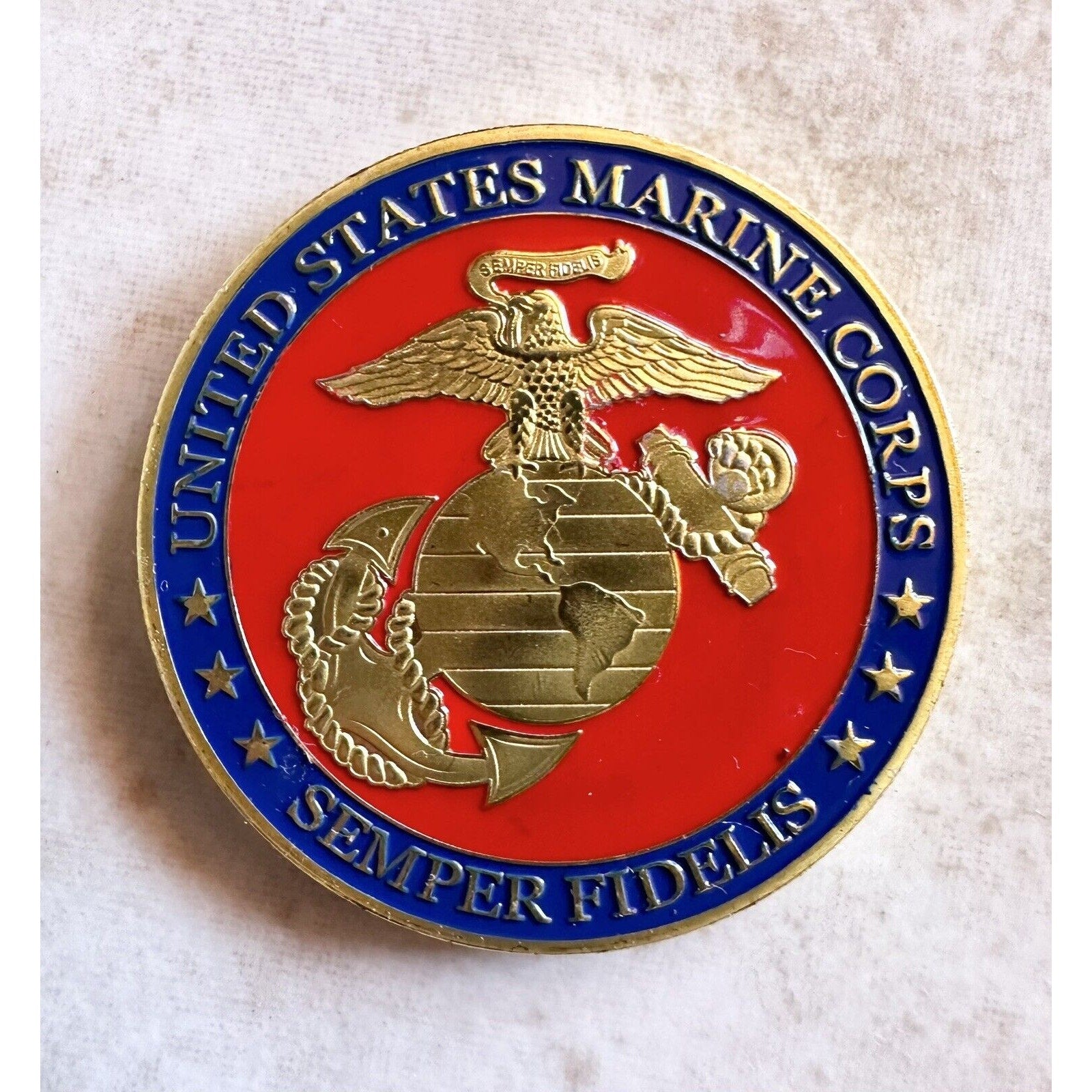 Marine Corps Security Force Regiment Challenge Coin With Nice Case