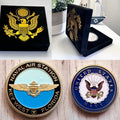 NAS NAVY NAVAL AIR STATION KEY WEST FLORIDA CHALLENGE COIN w special velvet case